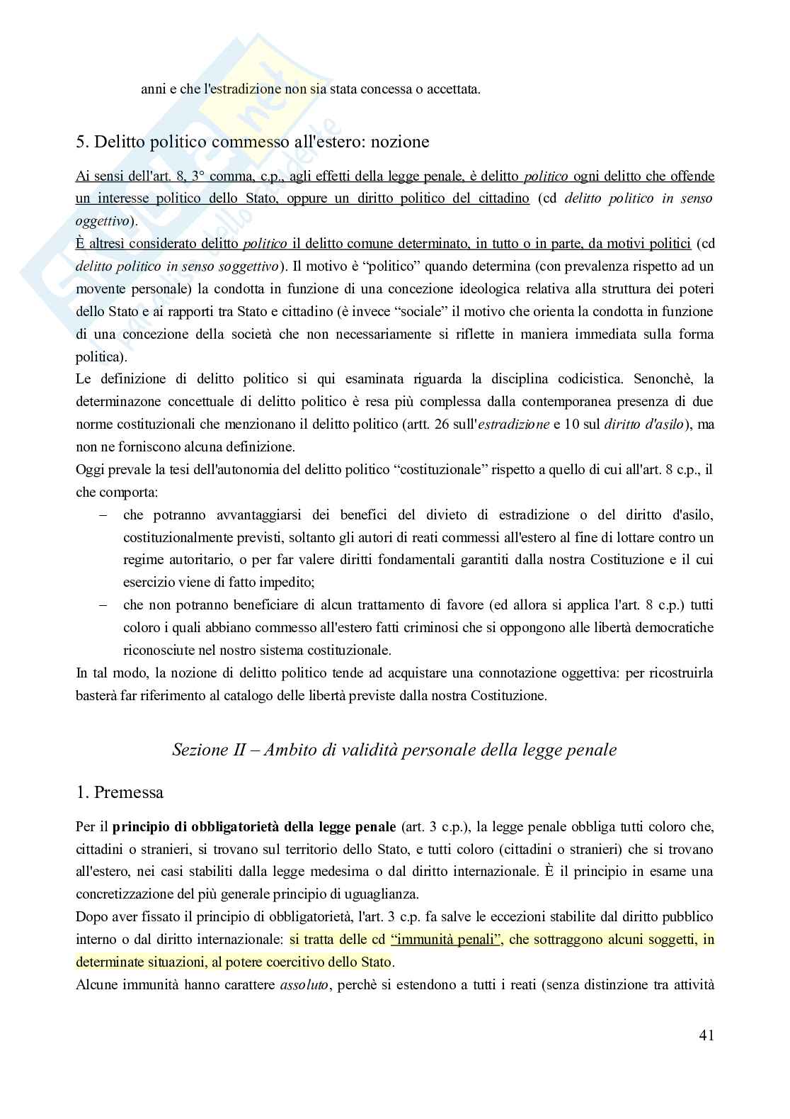 Riassunto esame Diritto penale, Prof. Corti Matteo, libro consigliato Diritto penale - Parte generale (9^ edizione, 2024), Fiandaca, Musco Pag. 41