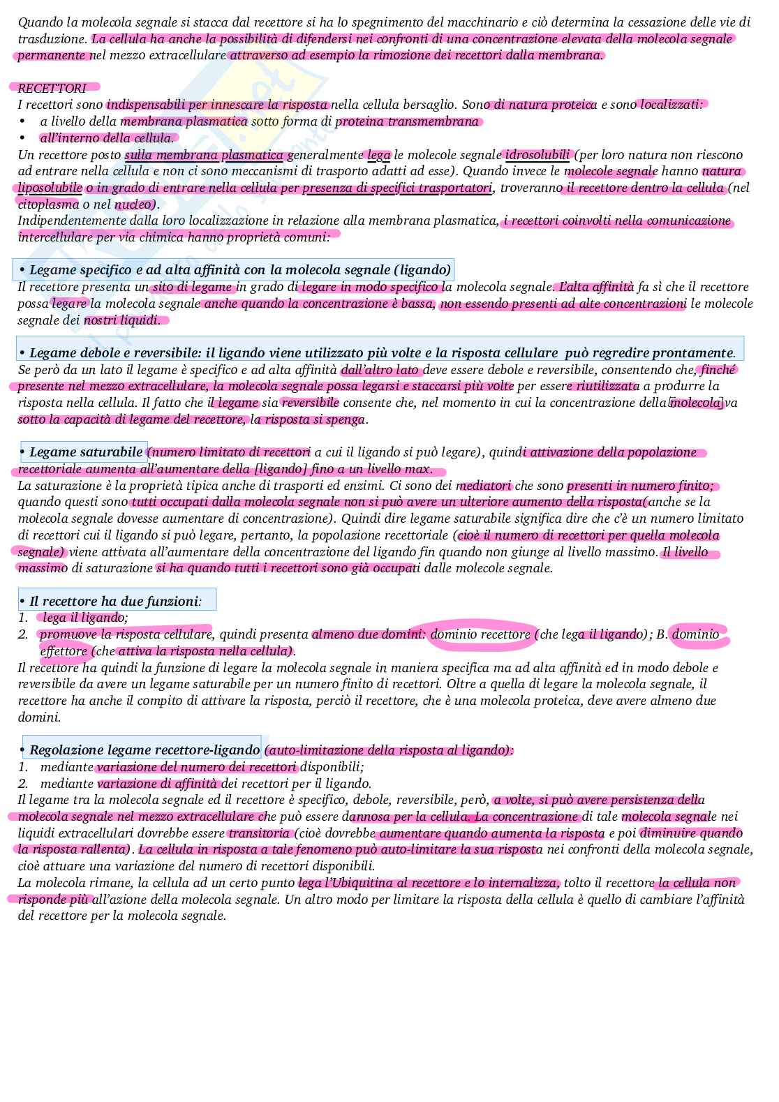 Appunti di Fisiologia generale  Pag. 41