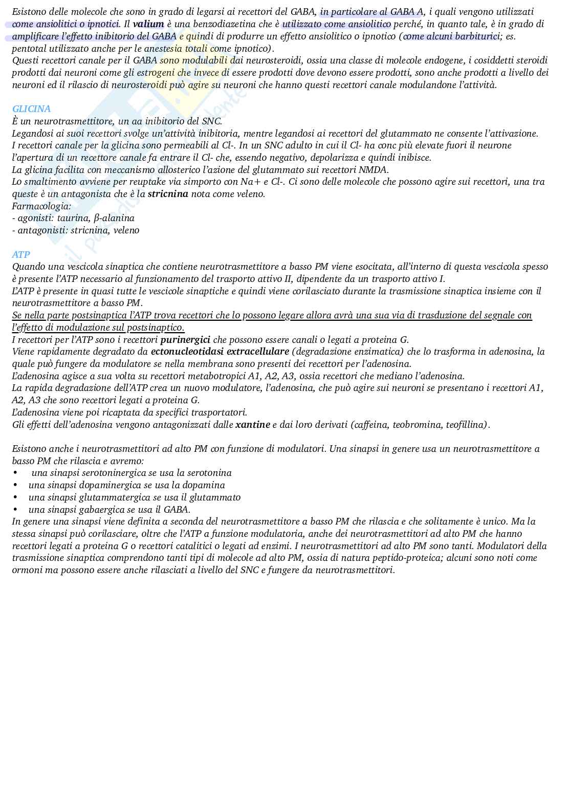 Appunti di Fisiologia generale  Pag. 71