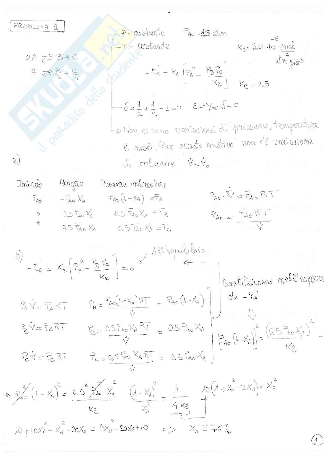 Esame Chimica organica Pag. 1