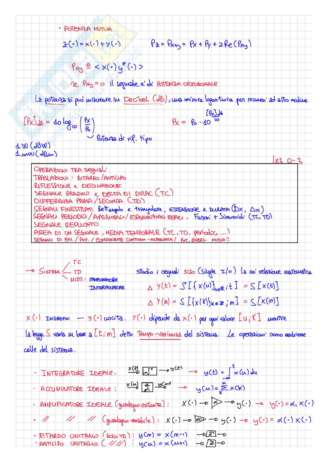 Teoria dei segnali - parte 1 Pag. 6
