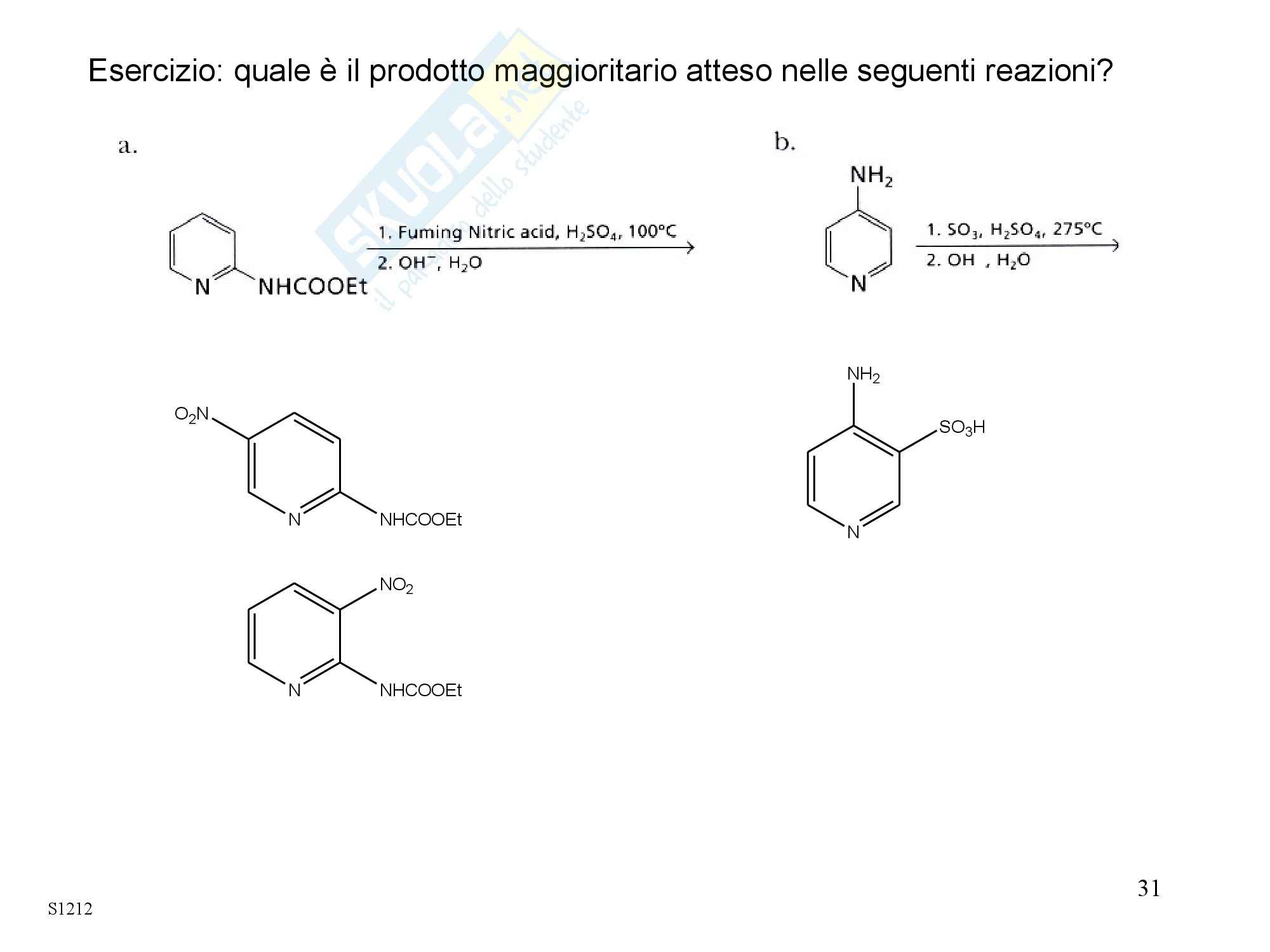 Chimica organica - composti eterocicli Pag. 31