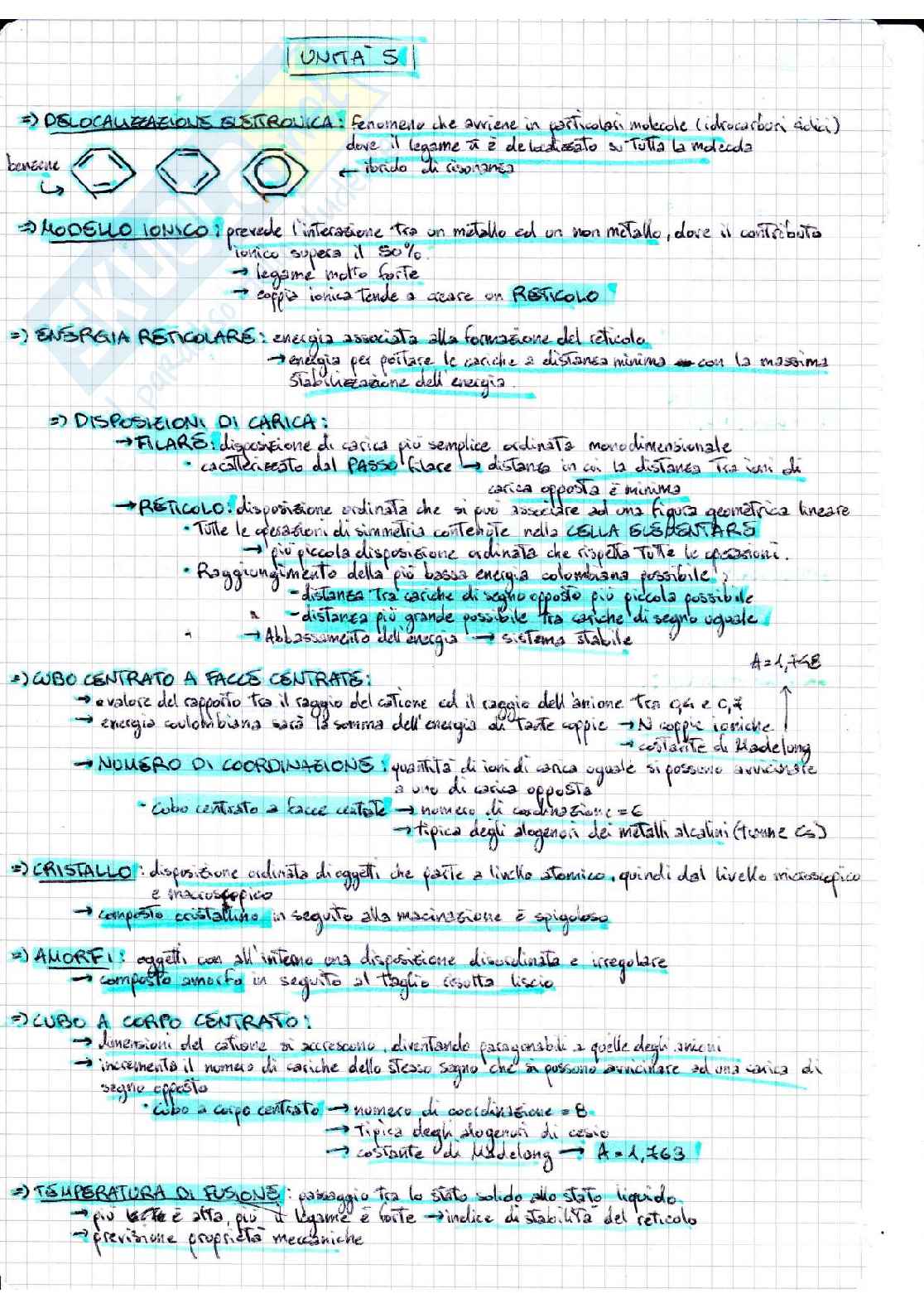 Appunti di Chimica - parte 2 Pag. 1