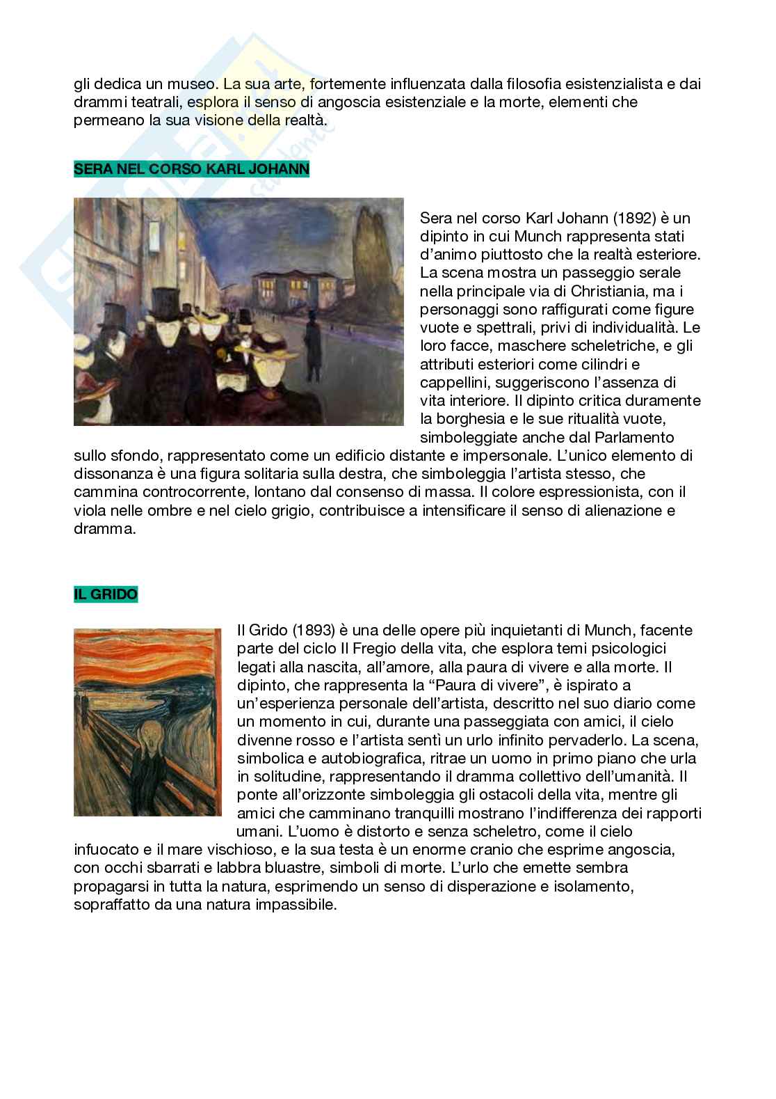 Dal Post-impressionismo al cubismo Pag. 21