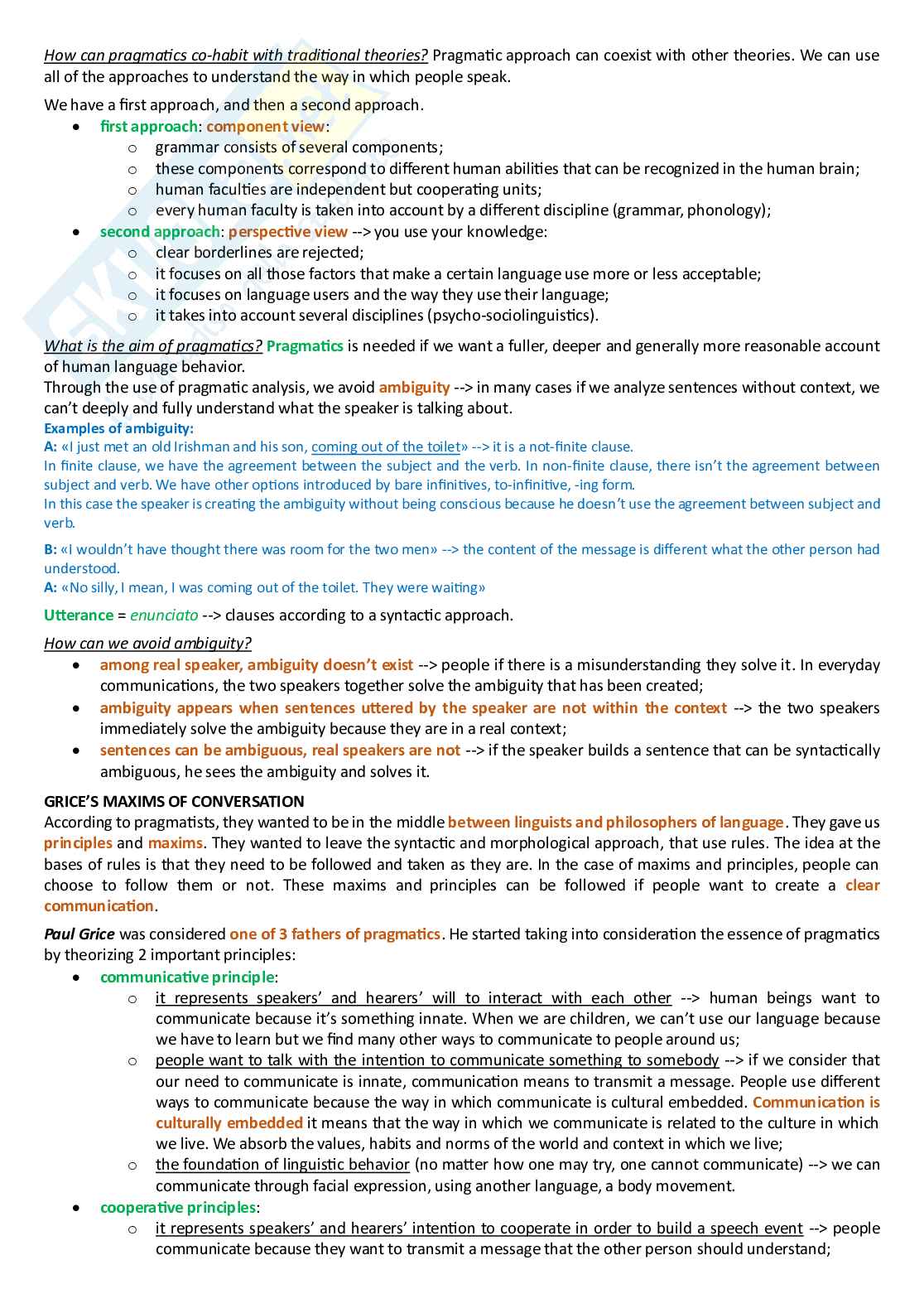 English Linguistics for tourism and commerce Pag. 2