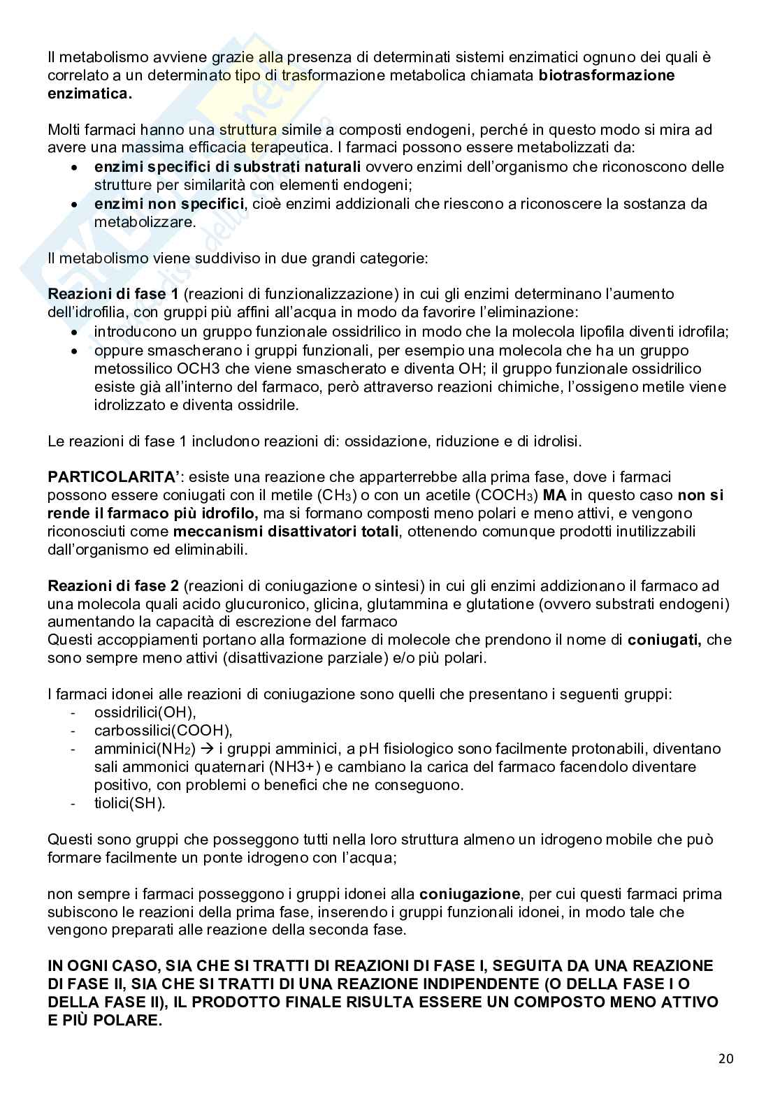 Appunti integrati di Chimica farmaceutica 1 Pag. 36