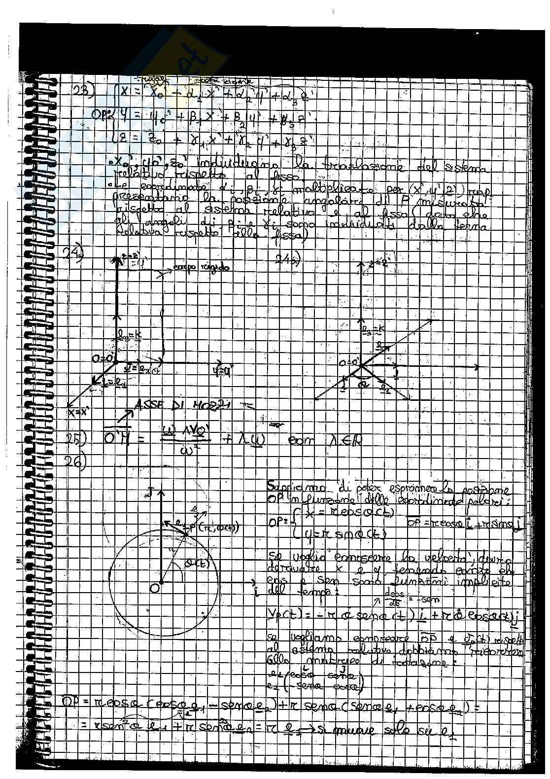 Meccanica razionale - Appunti Pag. 71