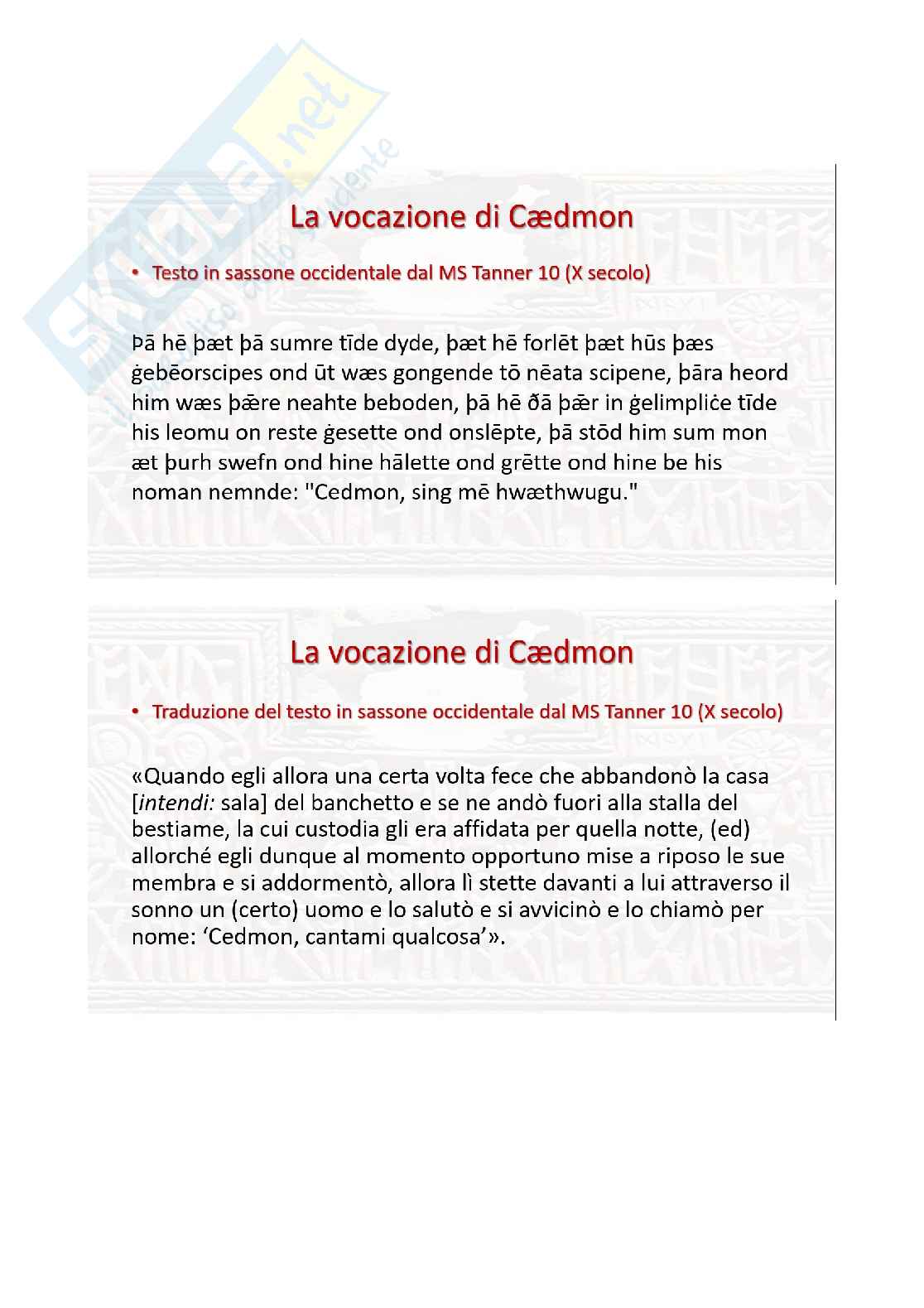 Appunti di Filologia germanica sull'analisi di un testo Pag. 1