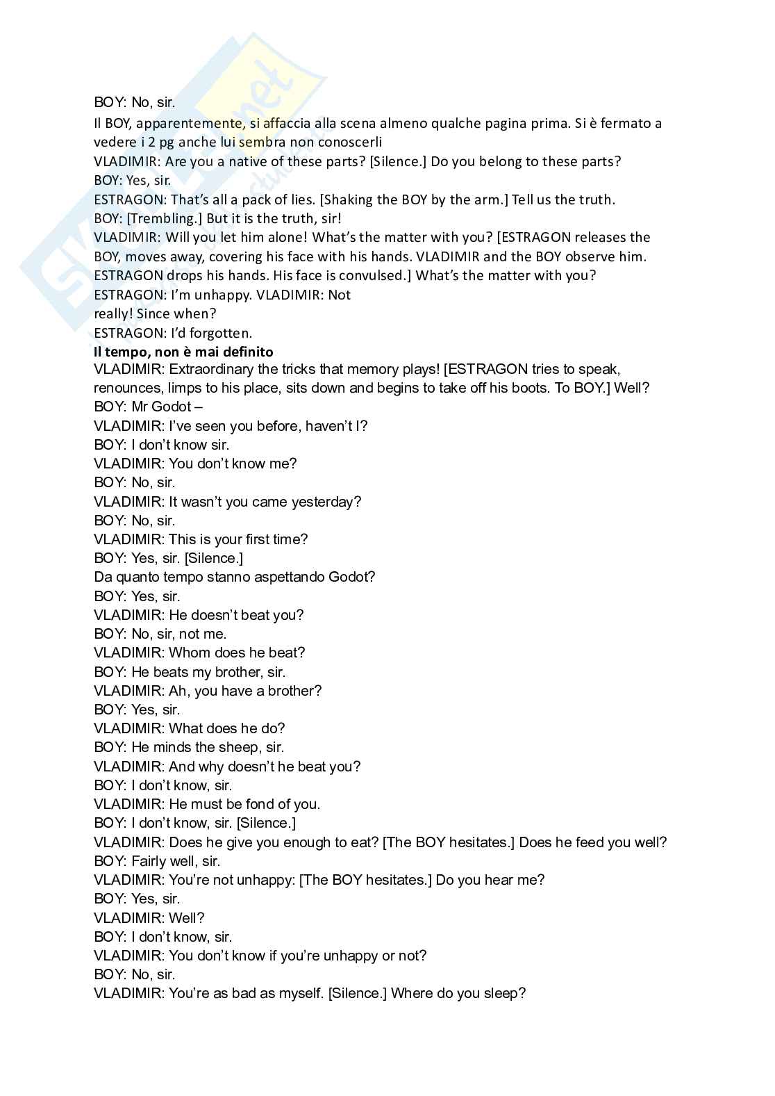 Letteratura Inglese I, parte Cioni Pag. 26