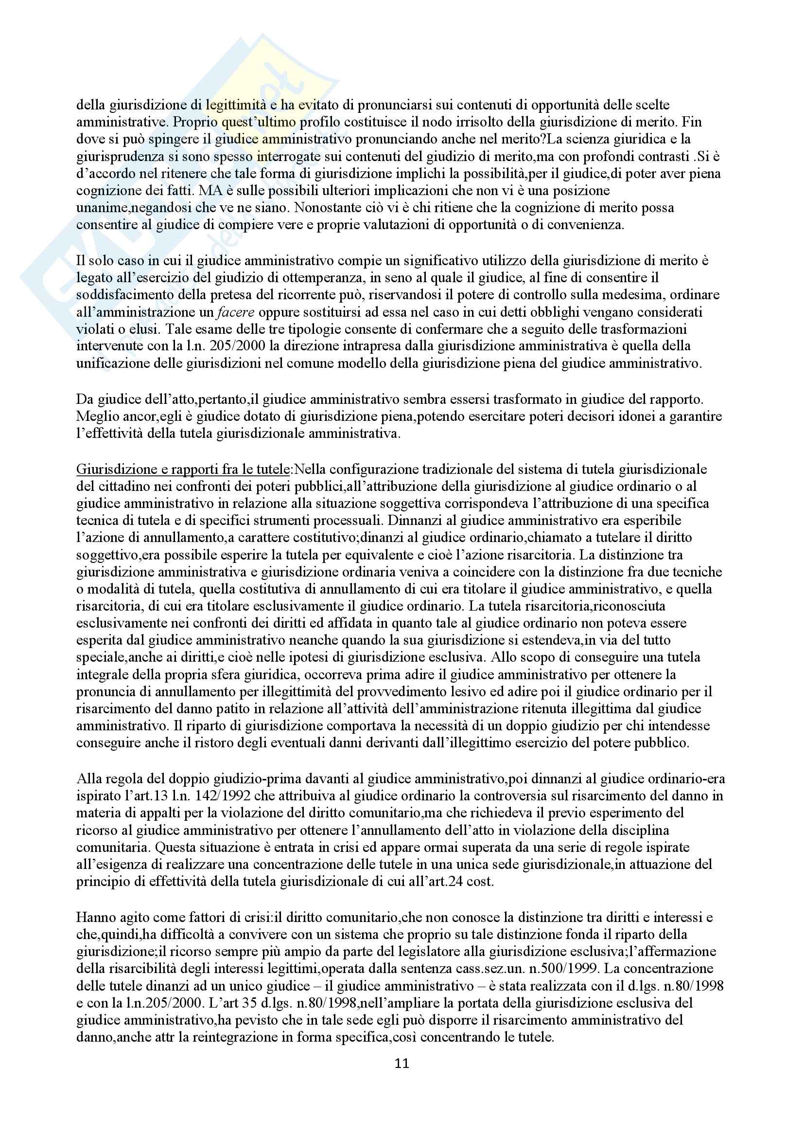 Diritto amministrativo -  Diritto processuale amministrativo, Sandulli A. Pag. 11