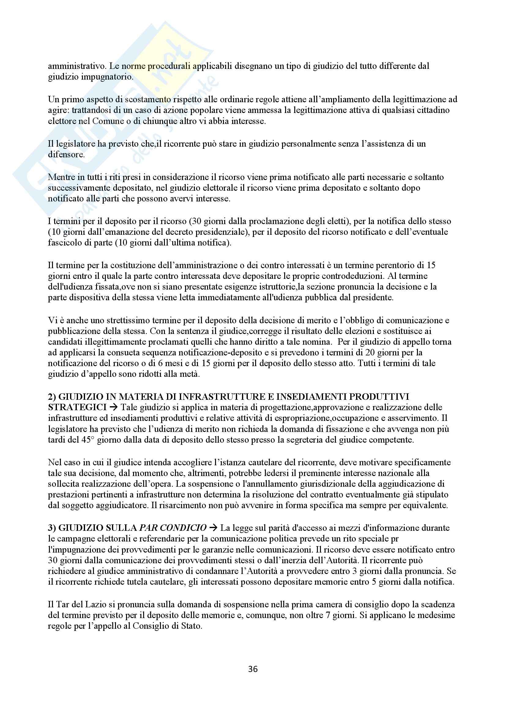 Diritto amministrativo -  Diritto processuale amministrativo, Sandulli A. Pag. 36