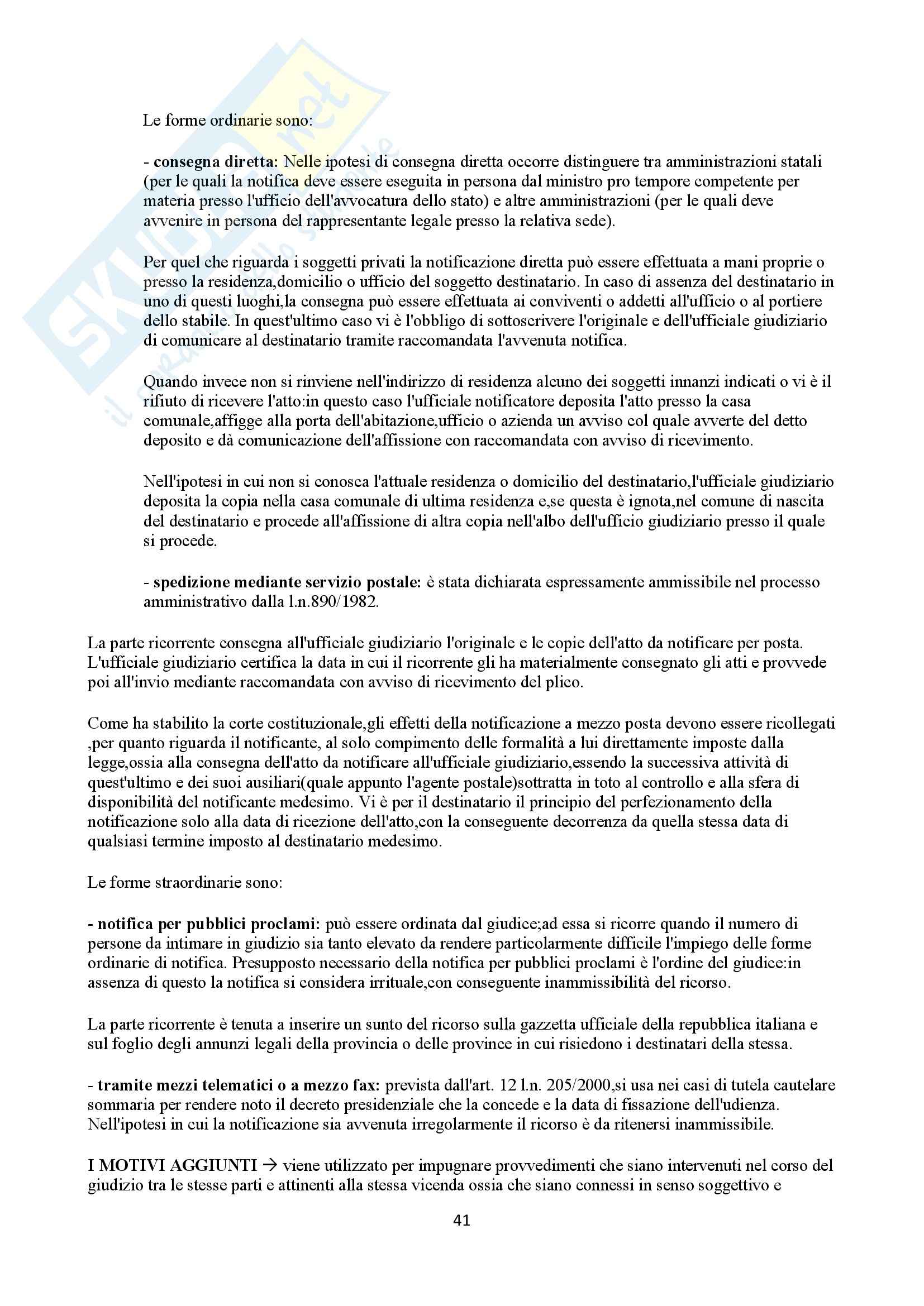 Diritto amministrativo -  Diritto processuale amministrativo, Sandulli A. Pag. 41
