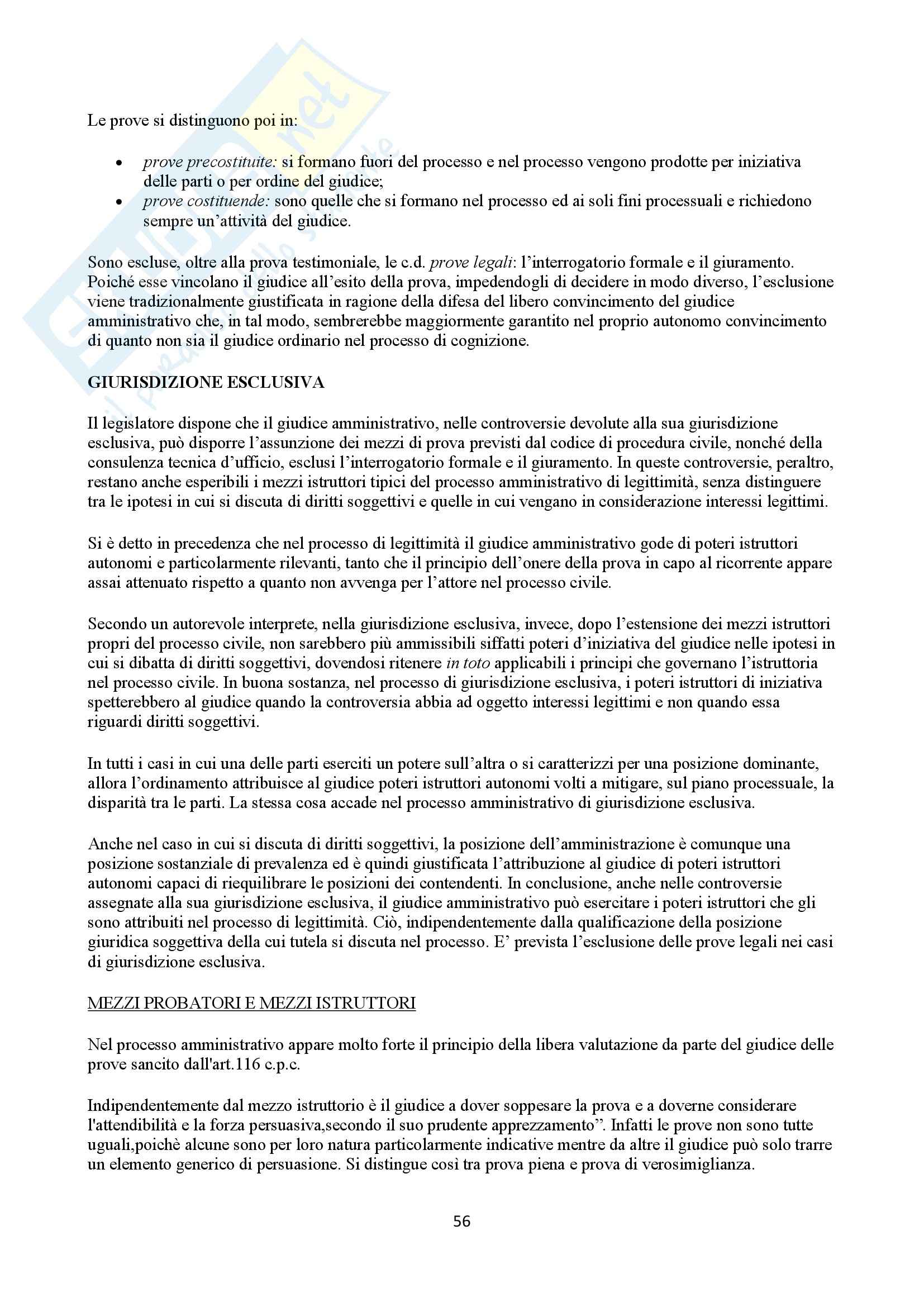 Diritto amministrativo -  Diritto processuale amministrativo, Sandulli A. Pag. 56