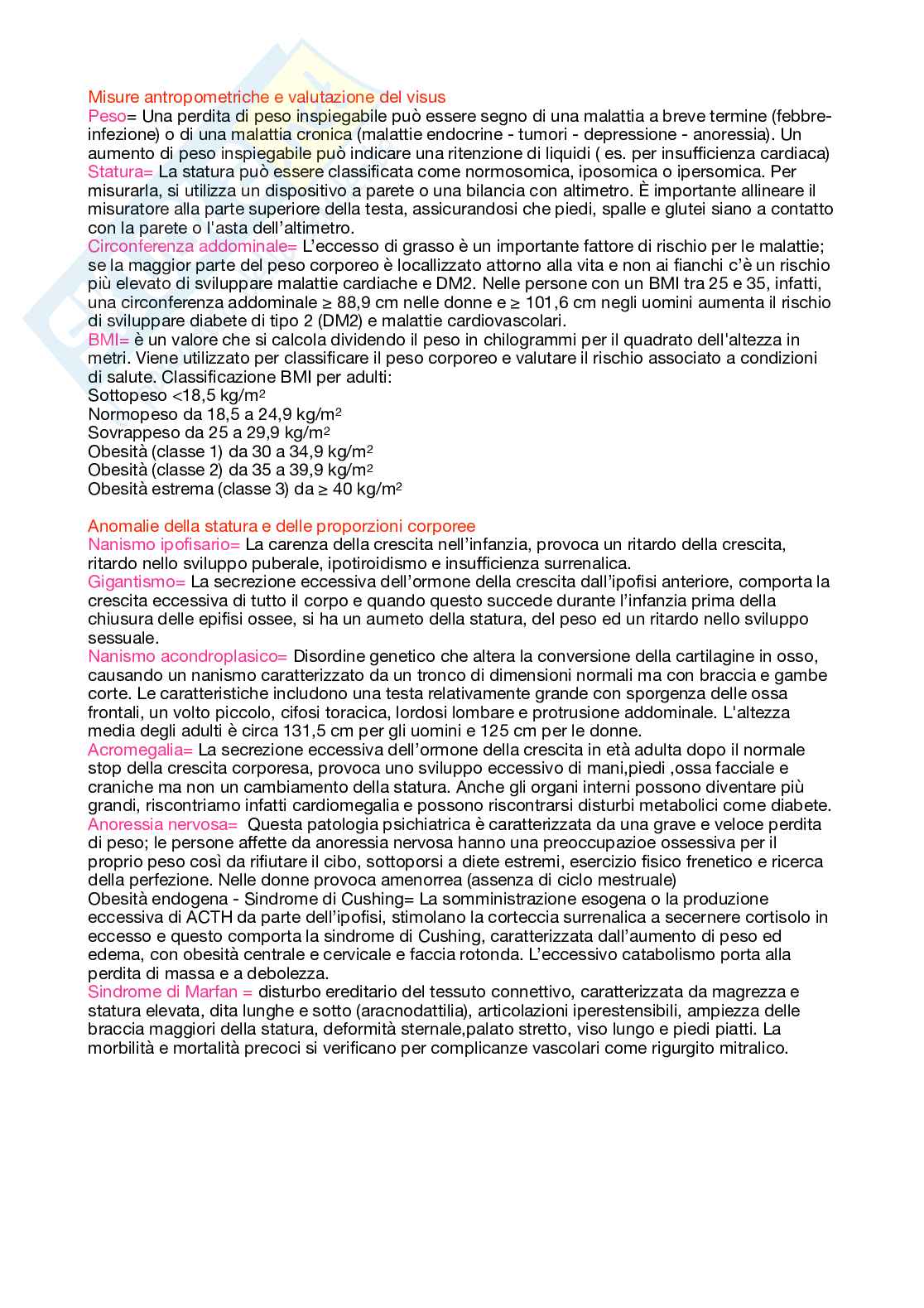 Semiotica clinica  Pag. 6