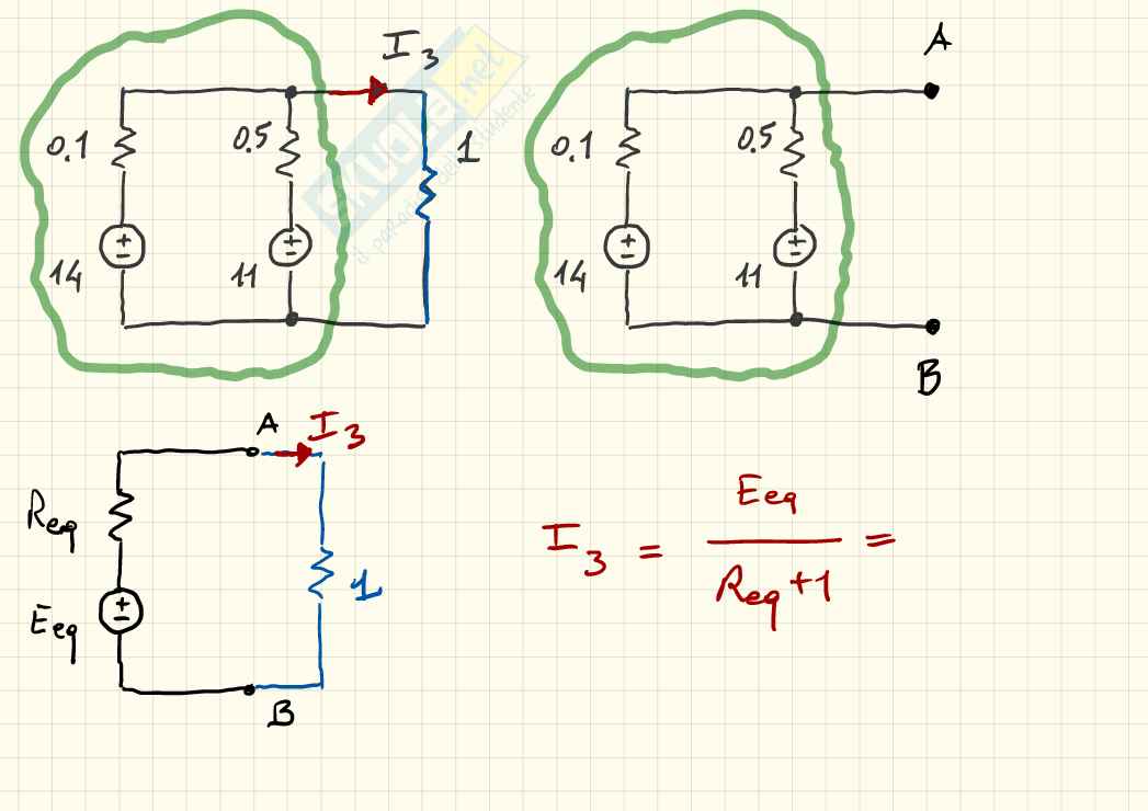 Esercizi in cc per l'esame di Elettrotecnica e macchine elettriche Pag. 2
