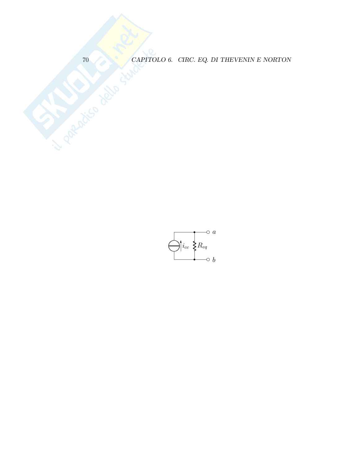 Esercizi in cc per l'esame di Elettrotecnica e macchine elettriche Pag. 86