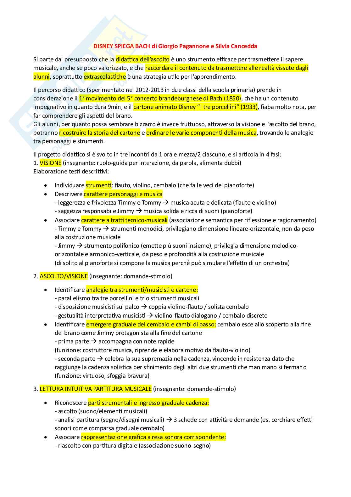 Musicologia e storia della musica (B024365) | Appunti completi e saggi | SFP Notes Vol. 06 Pag. 16