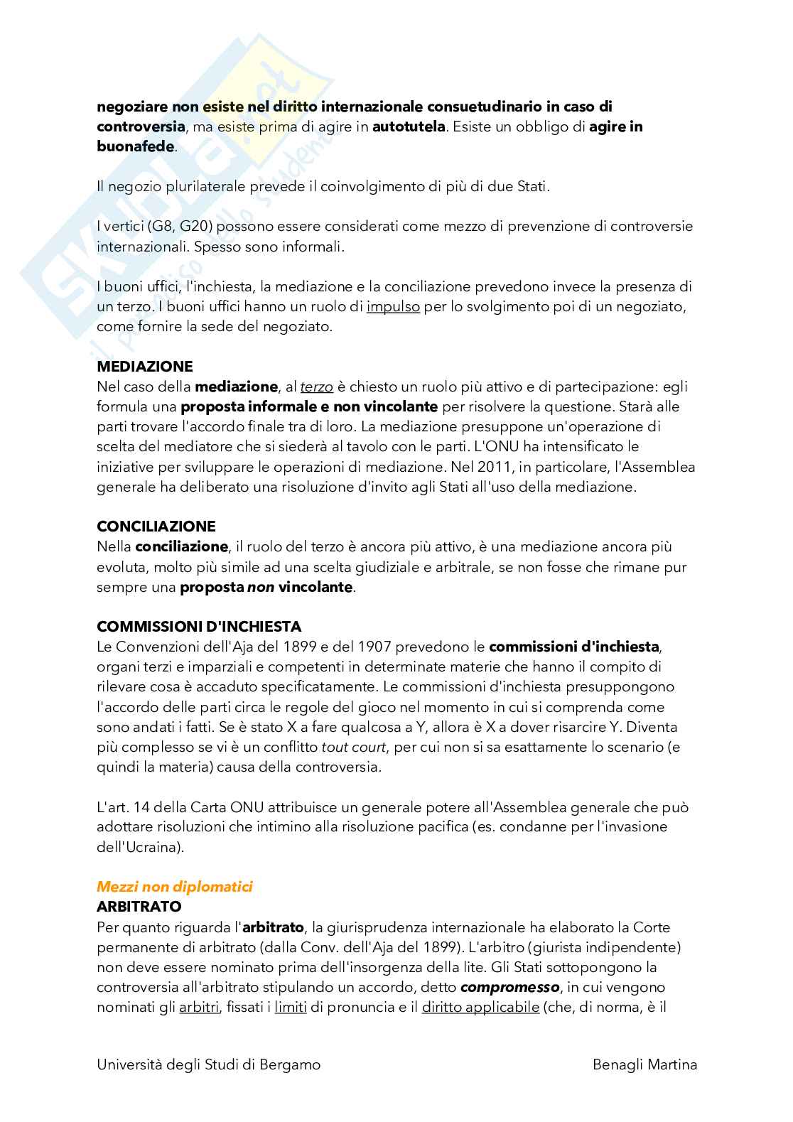 Diritto internazionale Pag. 36