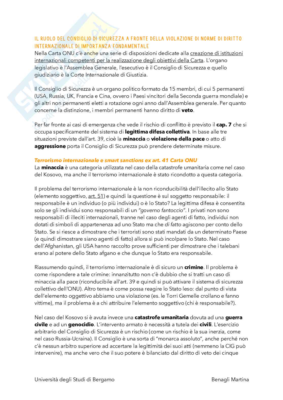 Diritto internazionale Pag. 46
