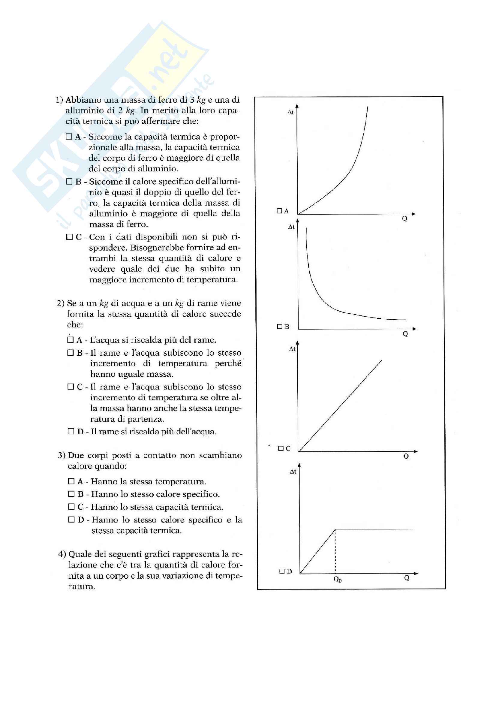 Verifica Di Fisica Sulle Grandezze Con Soluzioni