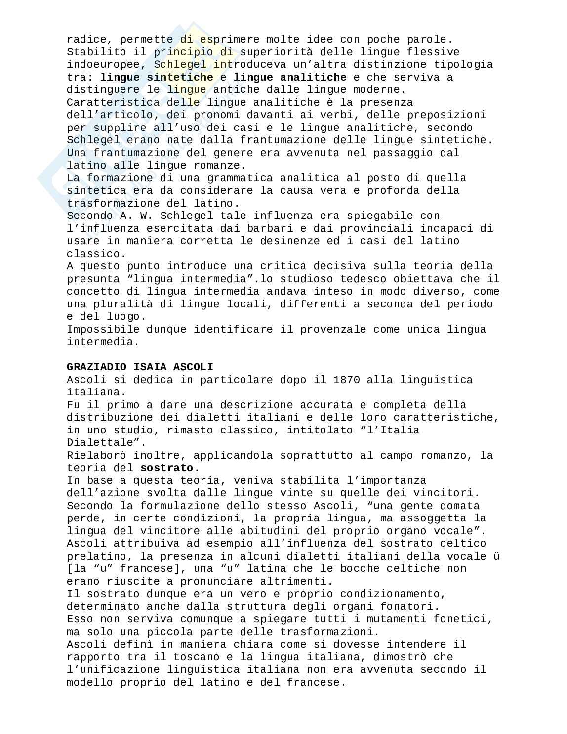 Riassunto esame Storia della lingua italiana, Prof. Brook Paloma, libro consigliato Lingua Italiana, Claudio Marazzini Pag. 6