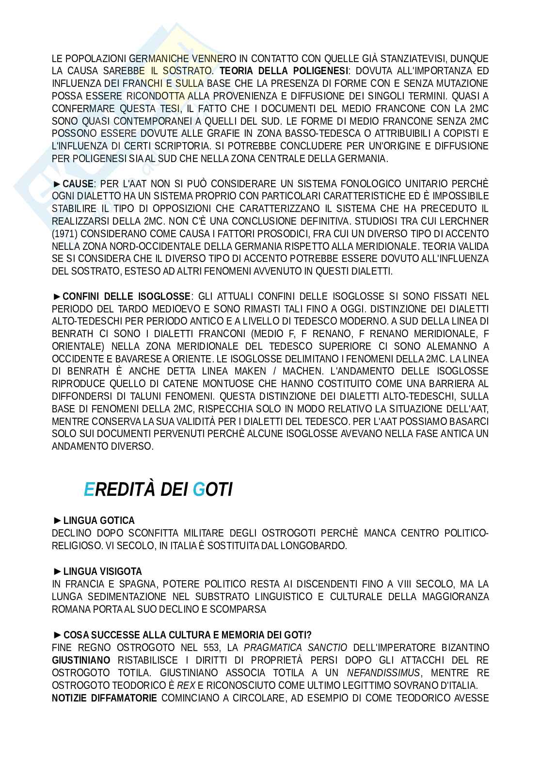 Appunti del corso di Filologia germanica Pag. 2