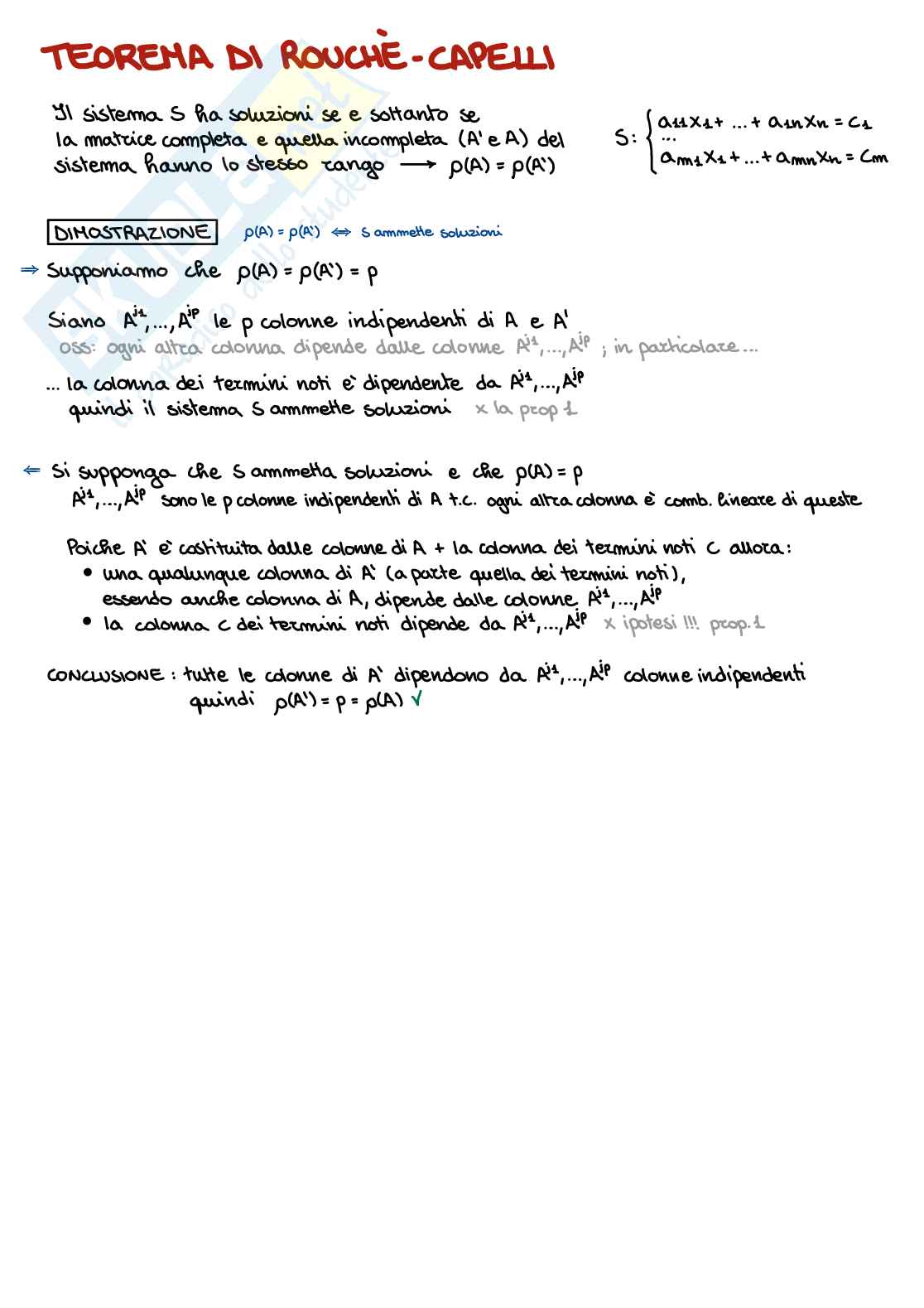 Appunti teoria Geometria e algebra lineare   Pag. 6