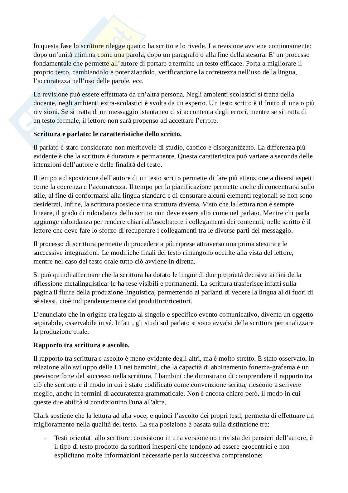 Riassunto esame Didattica delle lingue moderne, Prof. Bonvino Elisabetta, libro consigliato Agire in L2, Bonvino Pag. 31