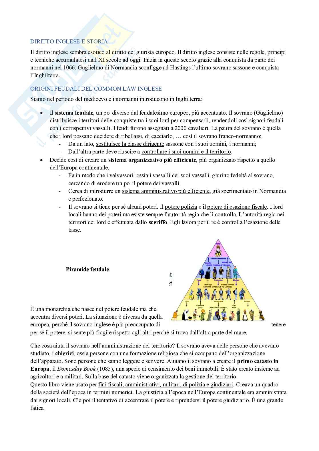 Riassunto esame Sistemi giuridici comparati, Prof. Novaretti Simona, libro consigliato Diritto comparato I, II, III, Ajani, Francavilla, Pasa Pag. 36