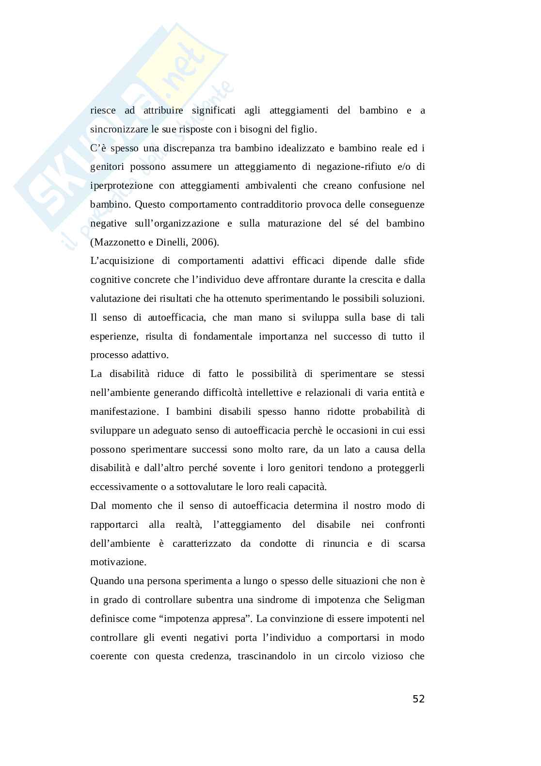 Contributo delle strategie di autoregolazione cognitiva in presenza di disabilità intellettiva C lieve Pag. 51