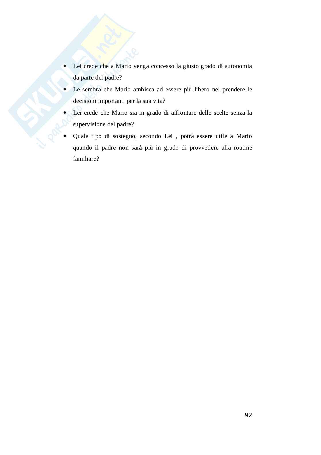 Contributo delle strategie di autoregolazione cognitiva in presenza di disabilità intellettiva C lieve Pag. 91