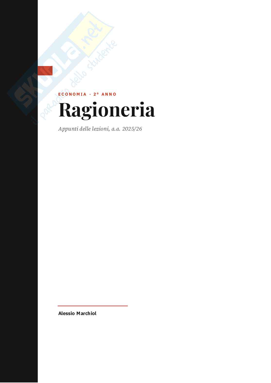 Ragioneria generale Pag. 1