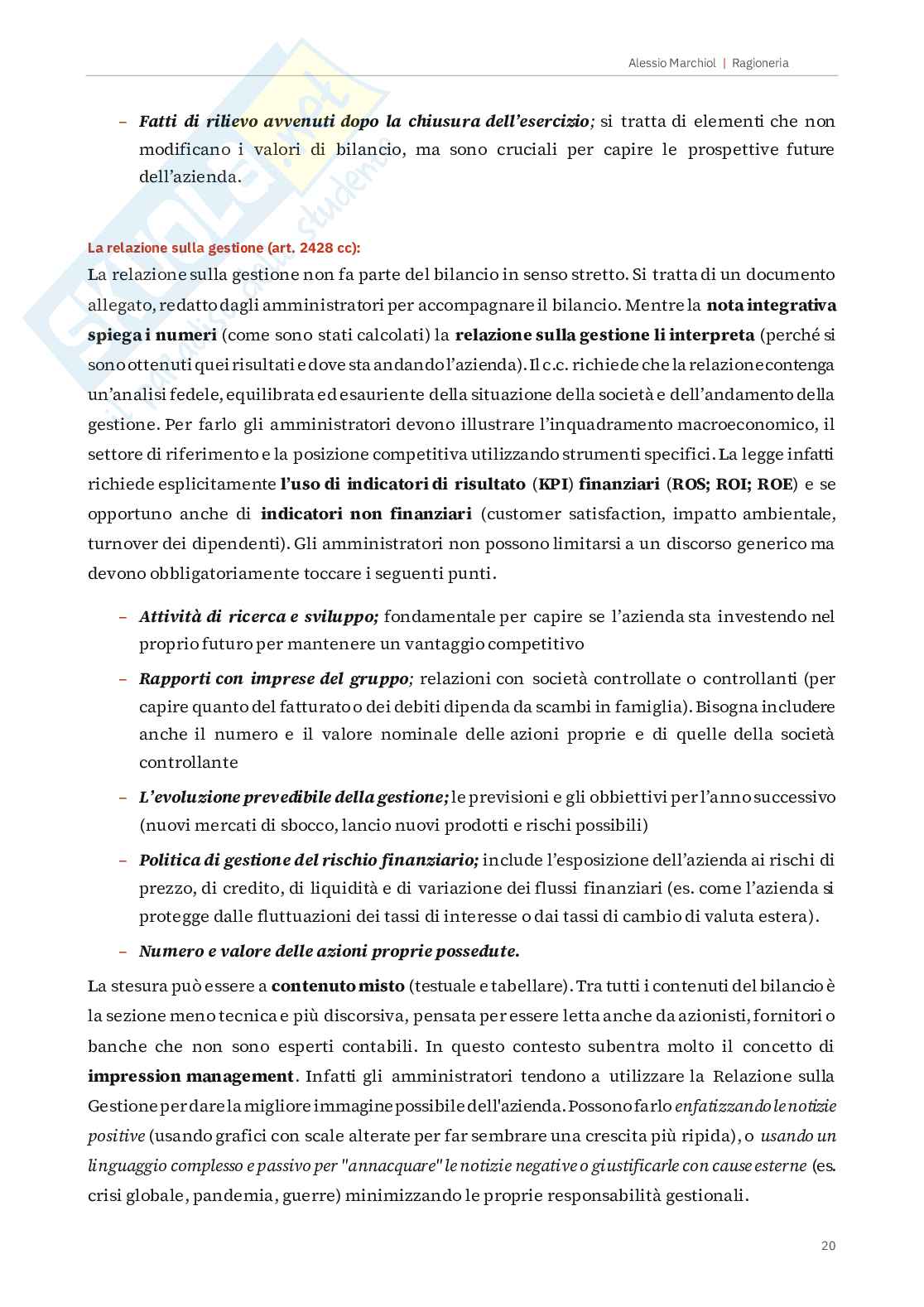 Ragioneria generale Pag. 21