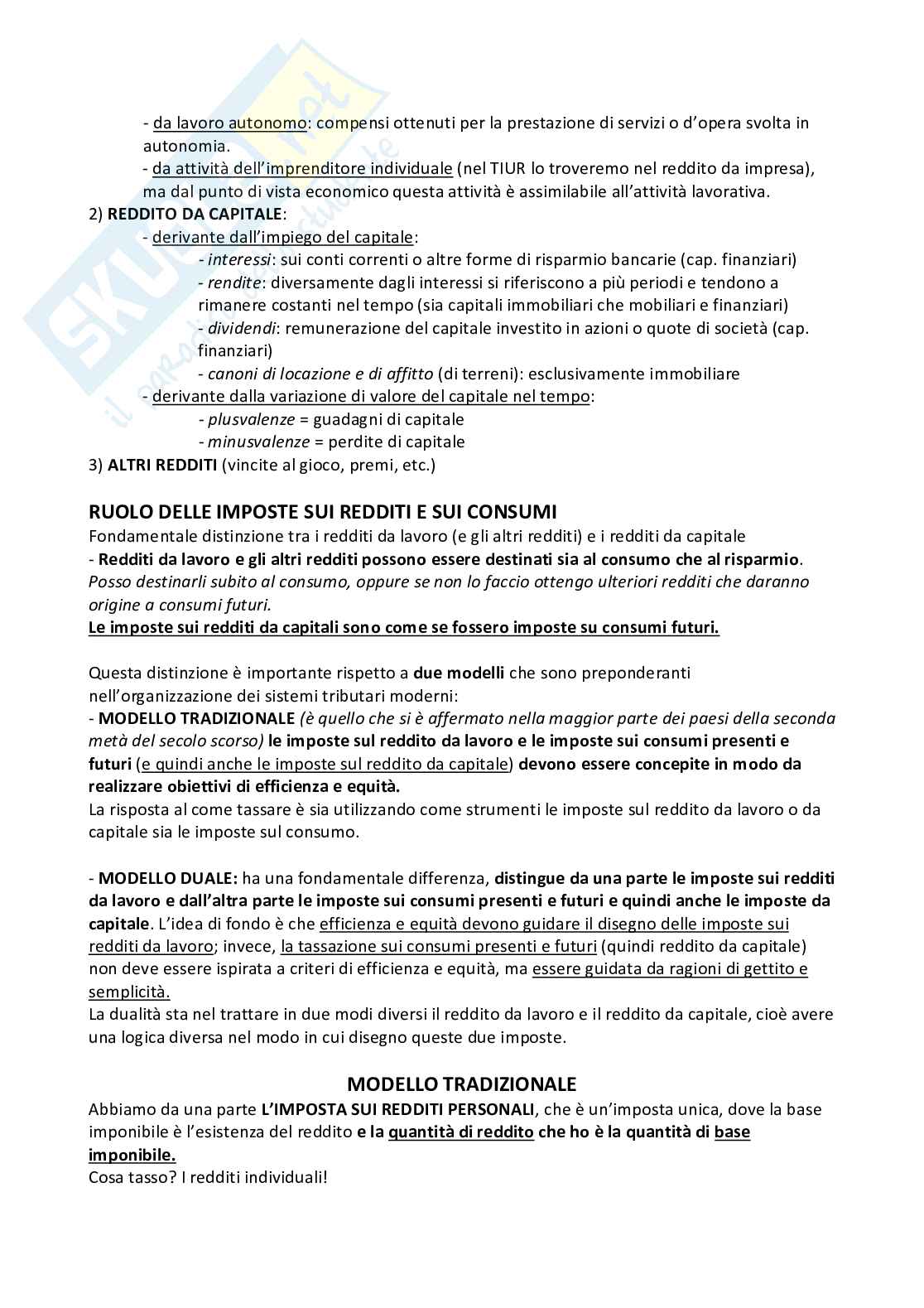 Tassazione, efficienza e benessere Pag. 6