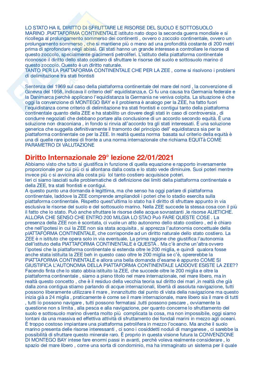 Appunti corso completo Diritto internazionale Pag. 91