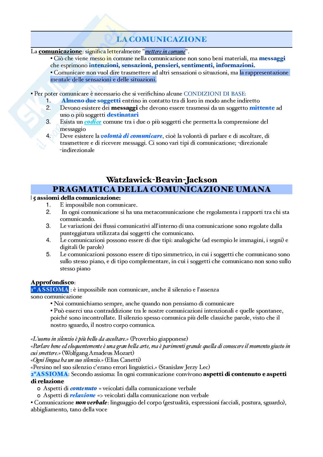 Pedagogia generale e sociale Pag. 6