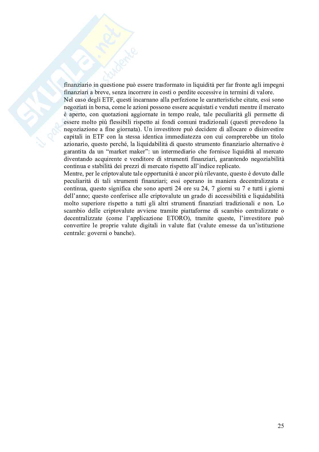 ETF vs criptovalute: metodi alternativi nell'allocazione della liquidità aziendale Pag. 26