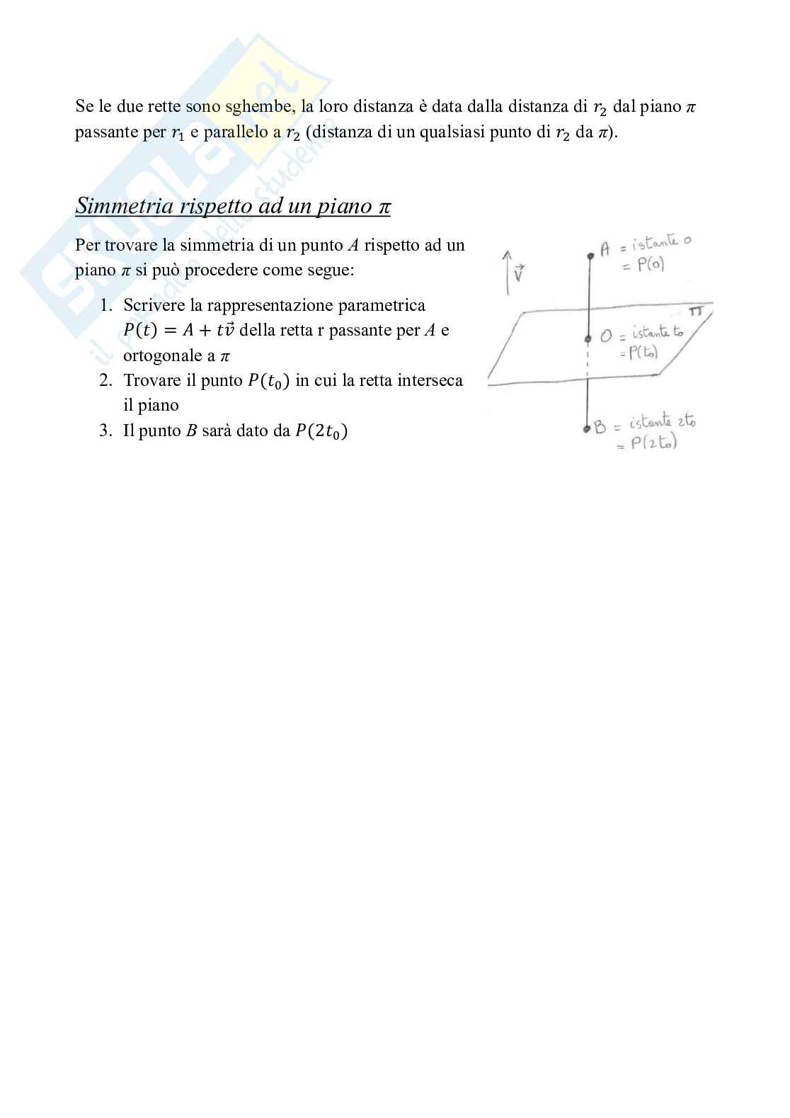 Appunti Algebra lineare e geometria Pag. 16