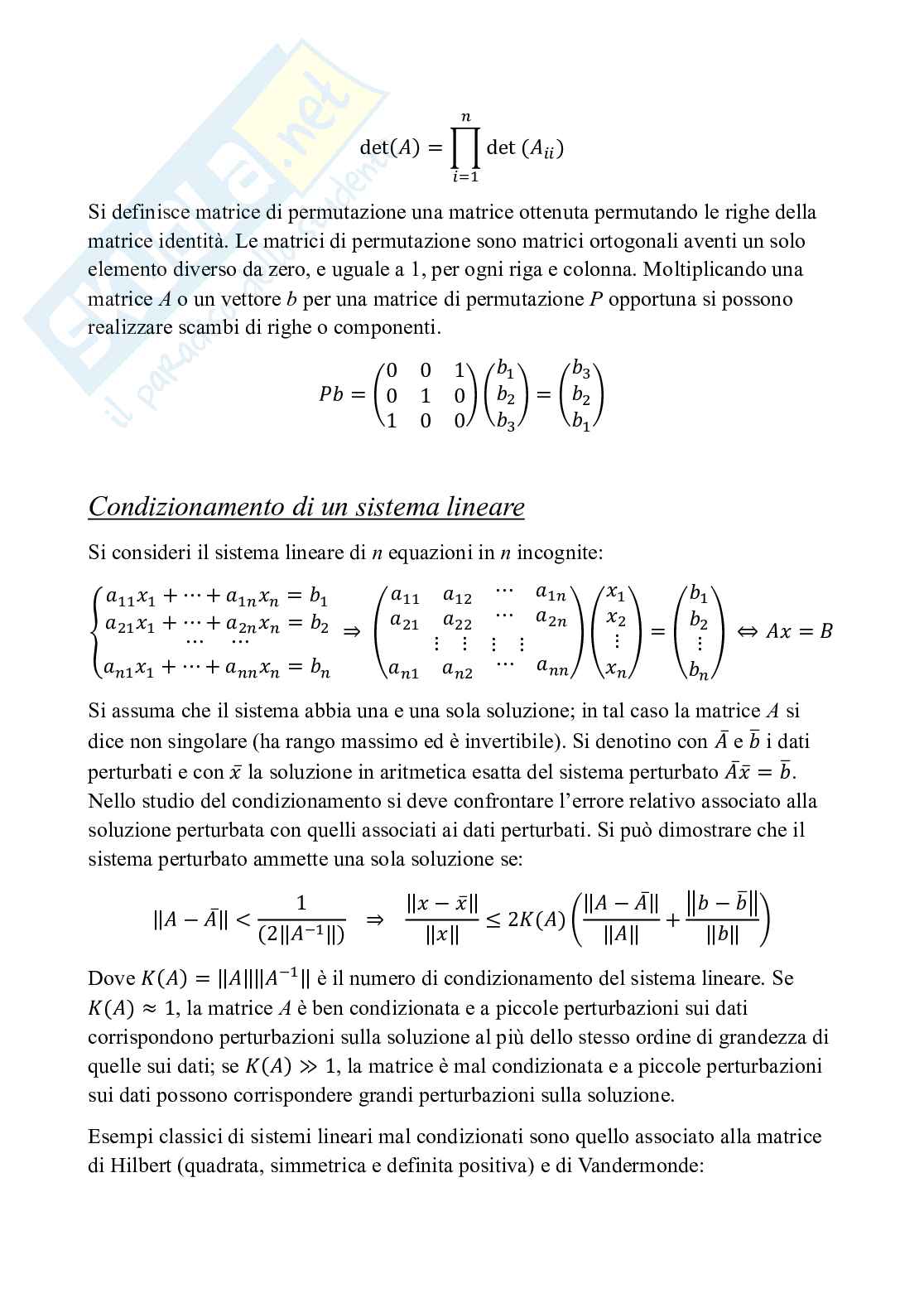 Appunti Algebra lineare e geometria Pag. 51