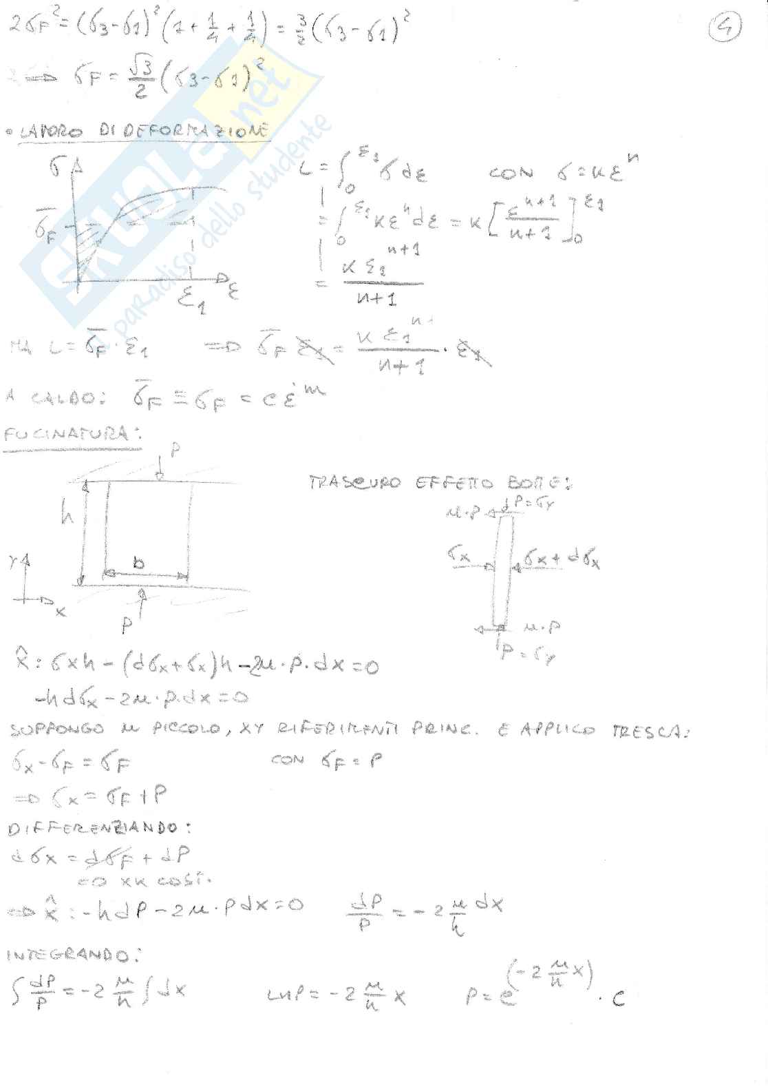 Tecnologia meccanica - dimostrazioni Pag. 21