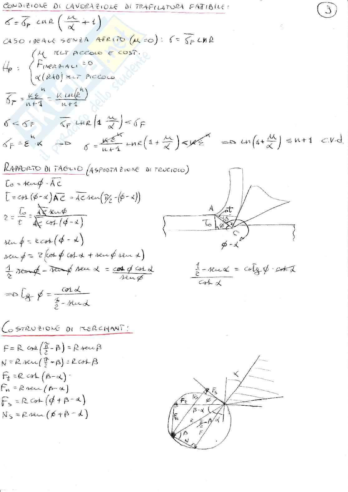 Tecnologia meccanica - dimostrazioni Pag. 6