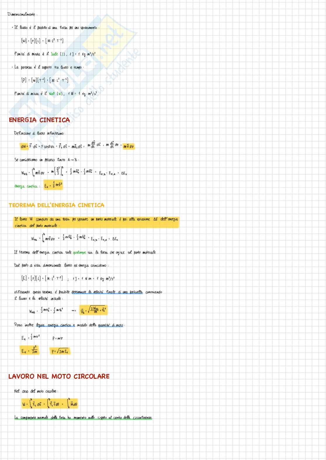 Fisica I, prima parte - Appunti Pag. 26