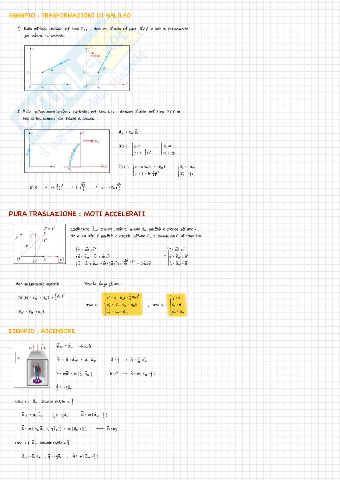 Fisica I, prima parte - Appunti Pag. 36
