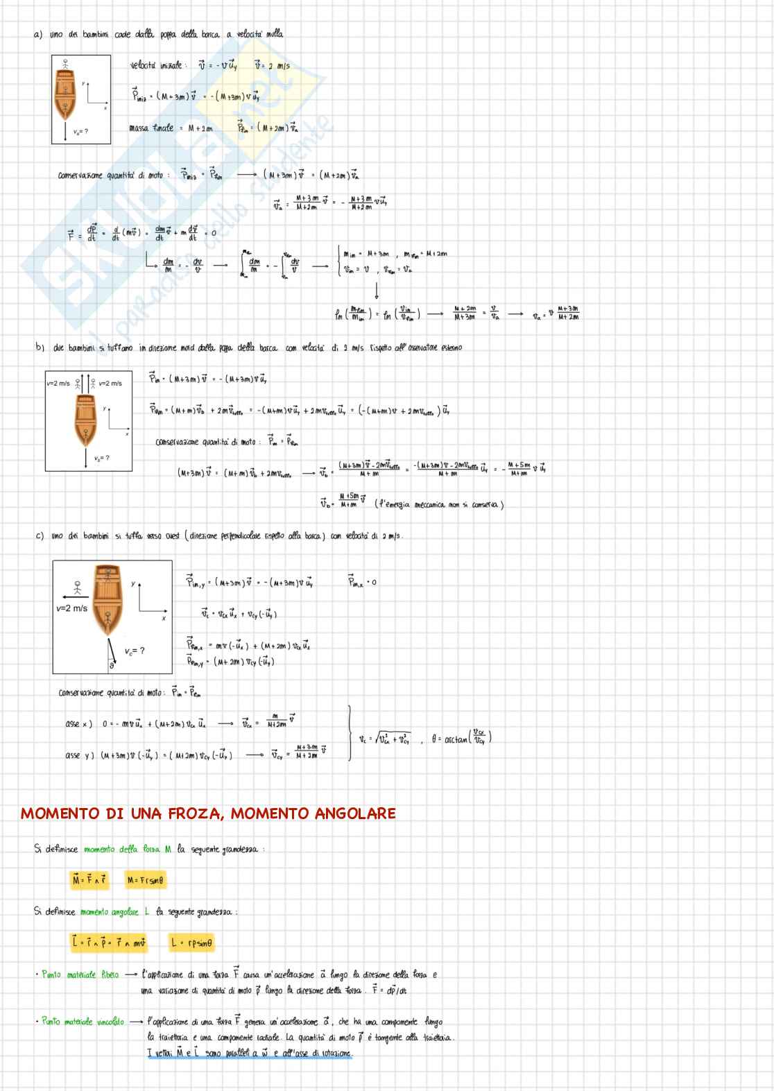 Fisica I, prima parte - Appunti Pag. 41