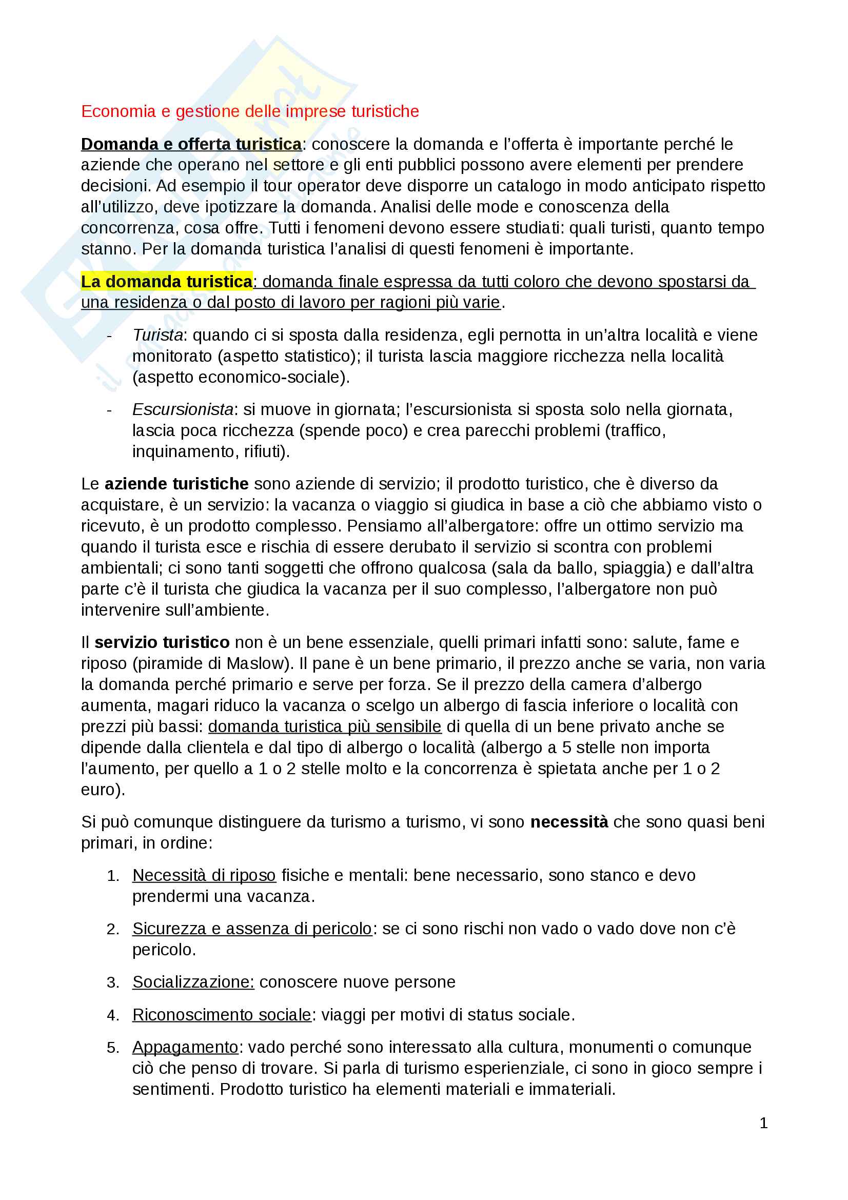 Appunti Economia E Gestione Delle Imprese Pdf