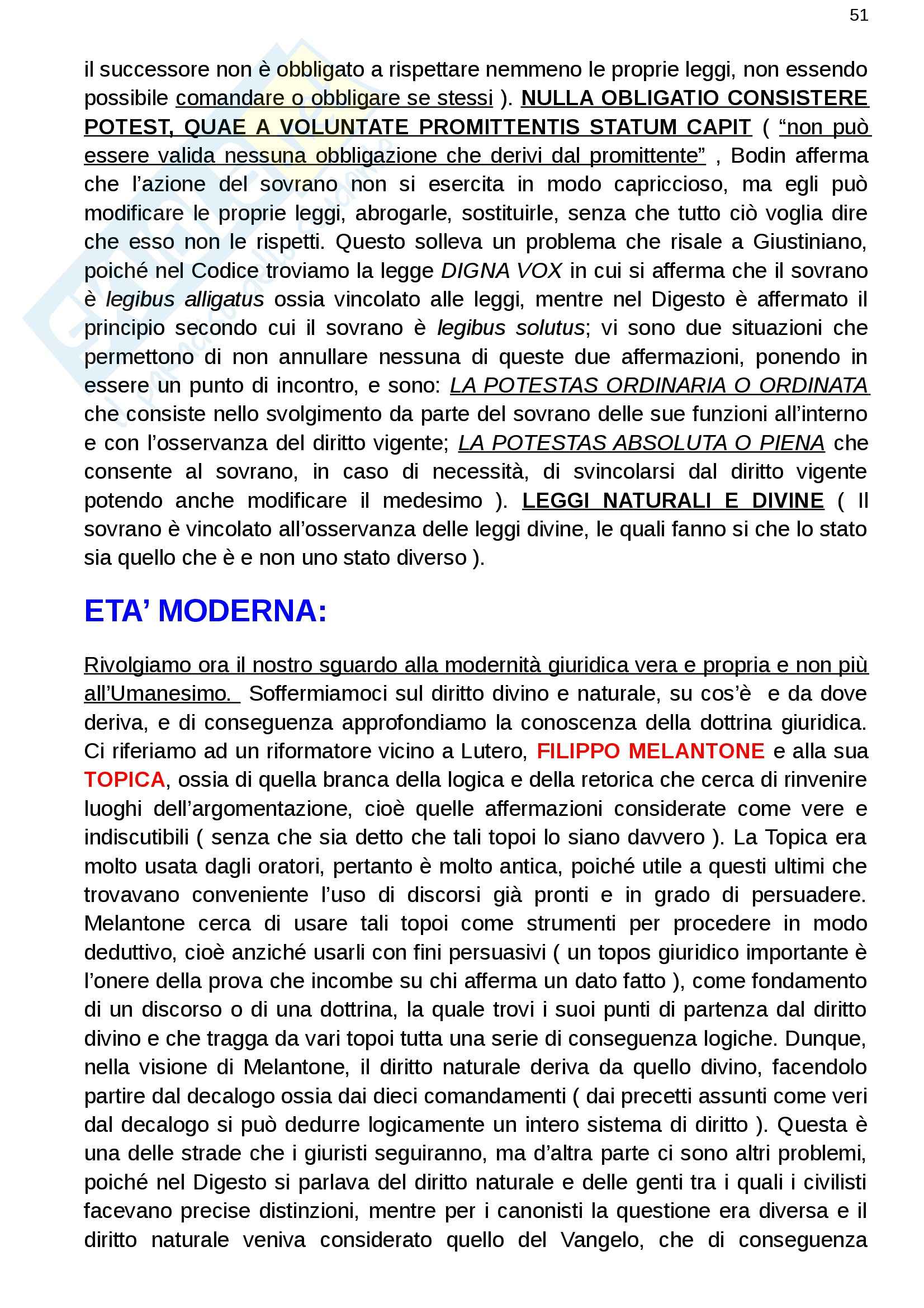 Lezioni, Storia della cultura giuridica Pag. 51