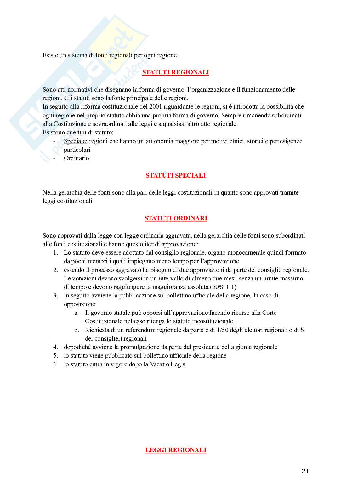 Diritto pubblico Pag. 21