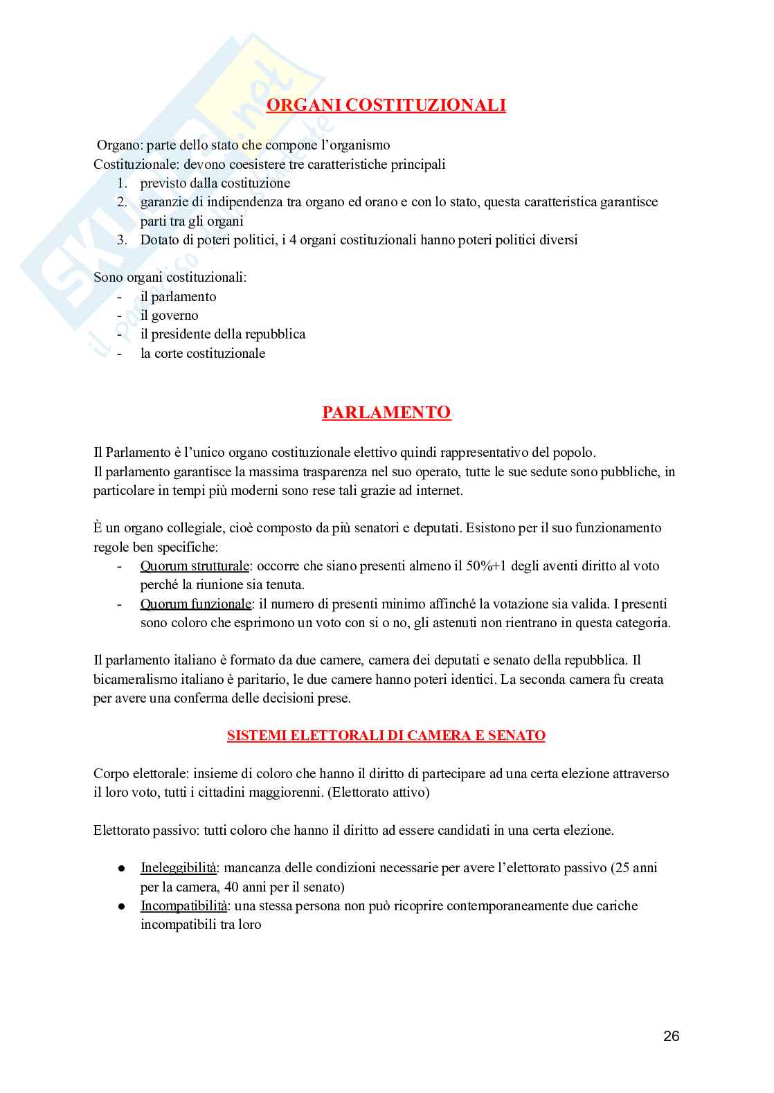 Diritto pubblico Pag. 26