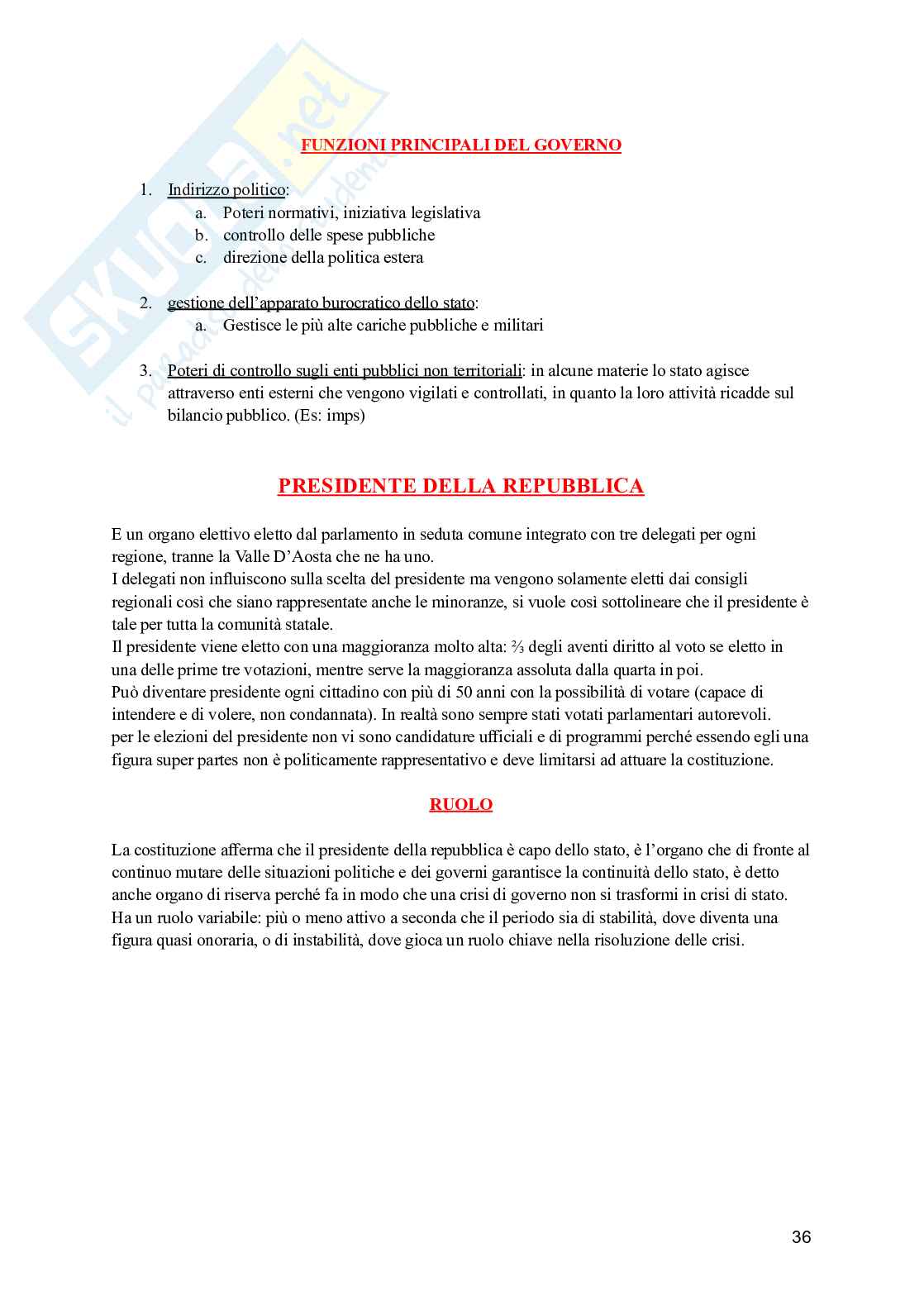 Diritto pubblico Pag. 36