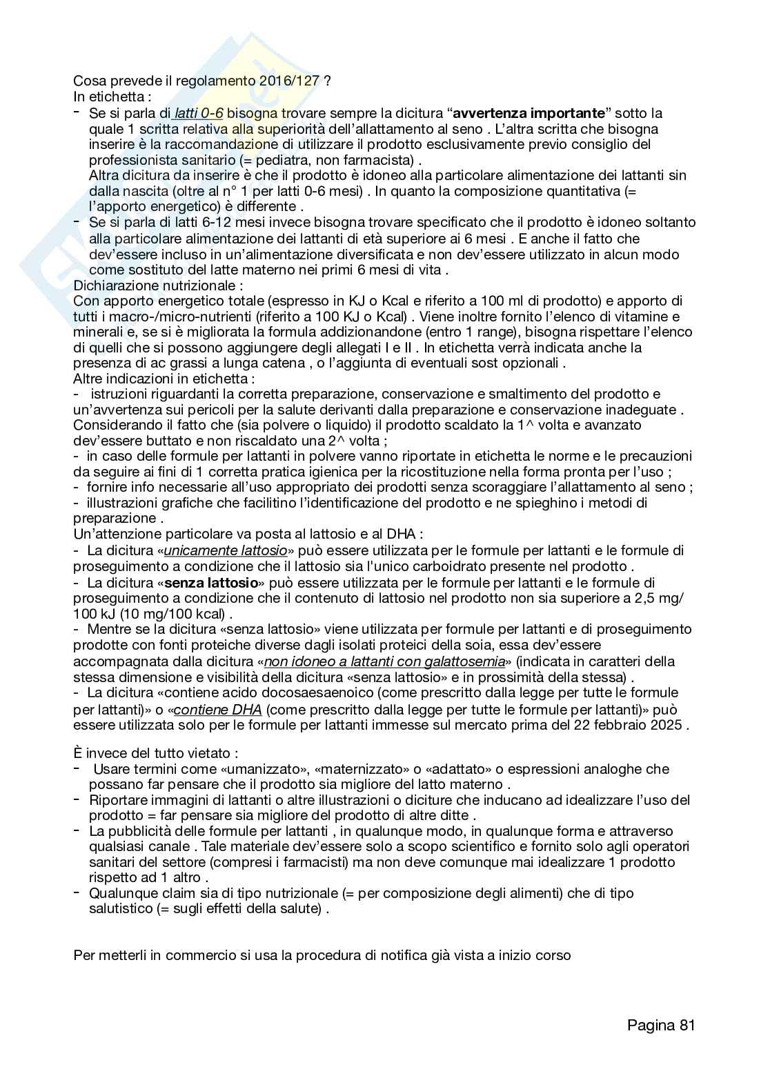 Appunti Neutraceutica, 2026 aggiornati Pag. 81